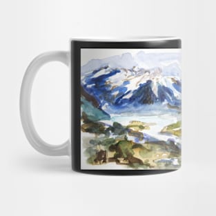 Mount Cook, New Zealand Mug